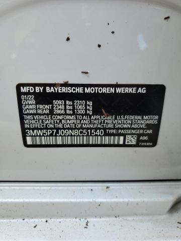 Photo 12 VIN: 3MW5P7J09N8C51540 - BMW 330E 