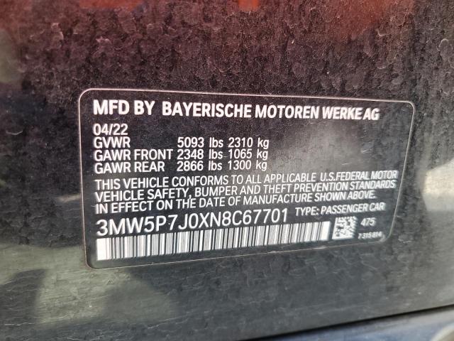 Photo 11 VIN: 3MW5P7J0XN8C67701 - BMW 330E 