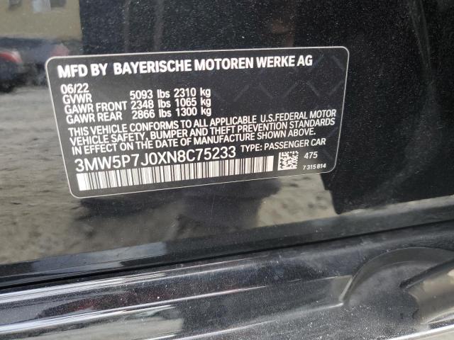 Photo 11 VIN: 3MW5P7J0XN8C75233 - BMW 330E 