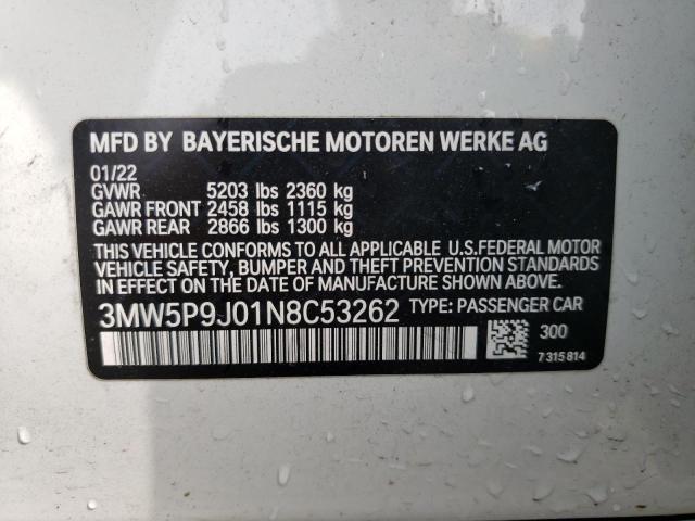 Photo 12 VIN: 3MW5P9J01N8C53262 - BMW 330XE 