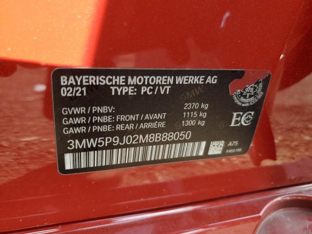 Photo 12 VIN: 3MW5P9J02M8B88050 - BMW 330XE 