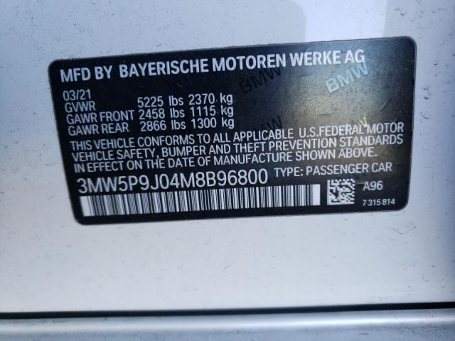 Photo 11 VIN: 3MW5P9J04M8B96800 - BMW 330XE 