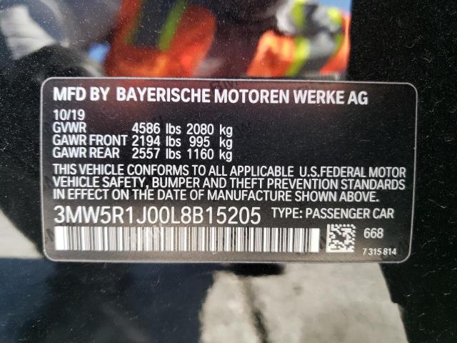 Photo 12 VIN: 3MW5R1J00L8B15205 - BMW 330I 