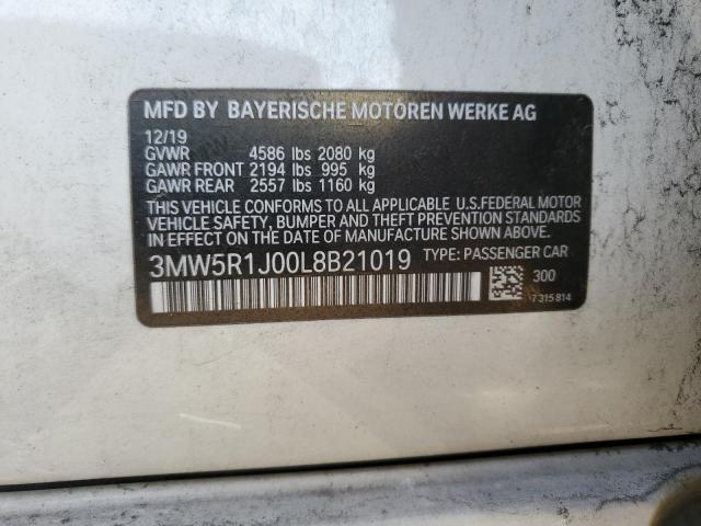 Photo 11 VIN: 3MW5R1J00L8B21019 - BMW 330I 