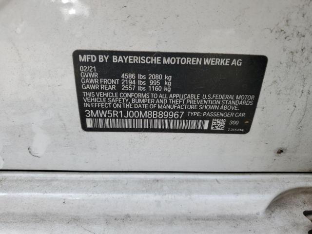 Photo 11 VIN: 3MW5R1J00M8B89967 - BMW 330I 