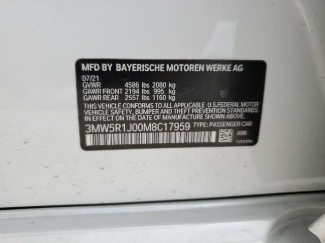 Photo 12 VIN: 3MW5R1J00M8C17959 - BMW 330I 