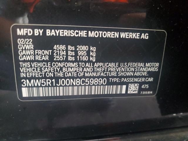 Photo 11 VIN: 3MW5R1J00N8C59890 - BMW 330I 