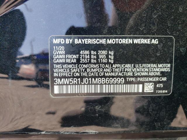 Photo 12 VIN: 3MW5R1J01M8B69999 - BMW 330I 