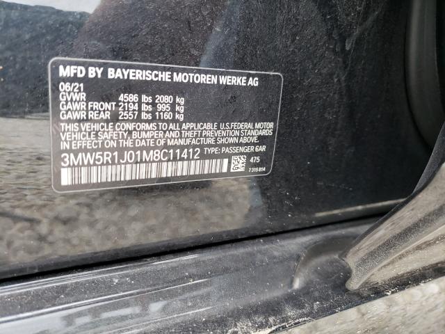 Photo 9 VIN: 3MW5R1J01M8C11412 - BMW 330I 