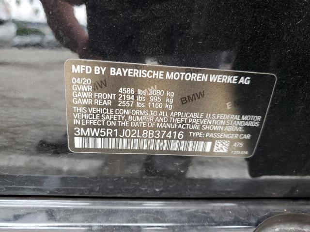 Photo 11 VIN: 3MW5R1J02L8B37416 - BMW 330I 