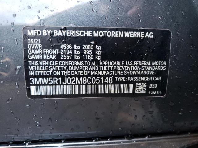 Photo 11 VIN: 3MW5R1J02M8C05148 - BMW 330I 