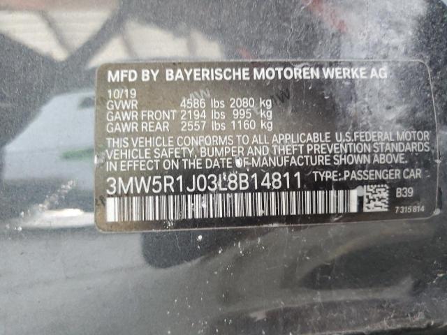 Photo 11 VIN: 3MW5R1J03L8B14811 - BMW 3 SERIES 