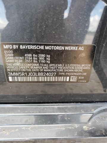 Photo 12 VIN: 3MW5R1J03L8B24027 - BMW 3 SERIES 