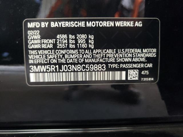 Photo 11 VIN: 3MW5R1J03N8C59883 - BMW 330I 