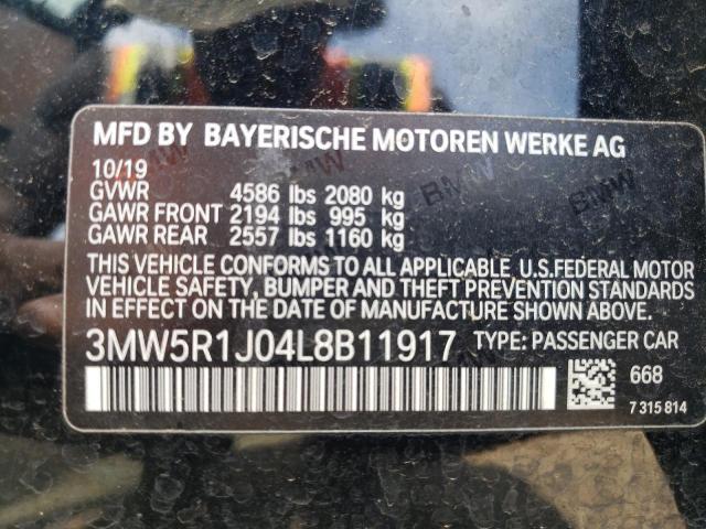 Photo 11 VIN: 3MW5R1J04L8B11917 - BMW 330I 