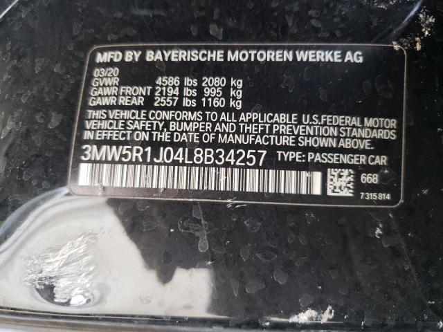 Photo 11 VIN: 3MW5R1J04L8B34257 - BMW 3 SERIES 