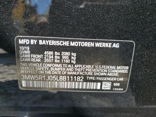 Photo 11 VIN: 3MW5R1J05L8B11182 - BMW 330I 