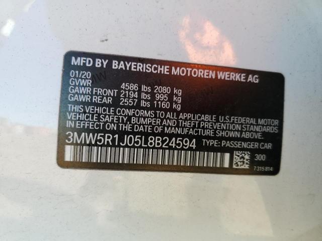 Photo 9 VIN: 3MW5R1J05L8B24594 - BMW 330I 