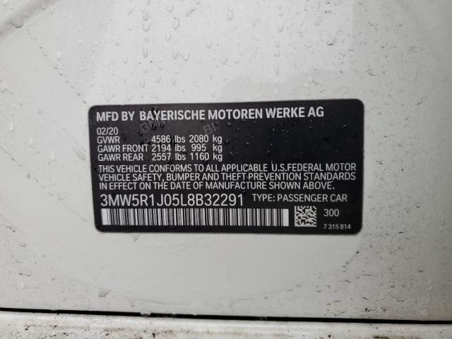 Photo 11 VIN: 3MW5R1J05L8B32291 - BMW 330I 