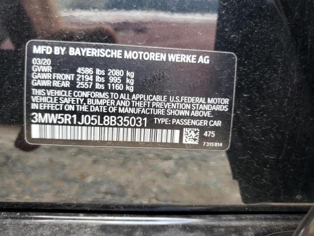 Photo 11 VIN: 3MW5R1J05L8B35031 - BMW 330I 