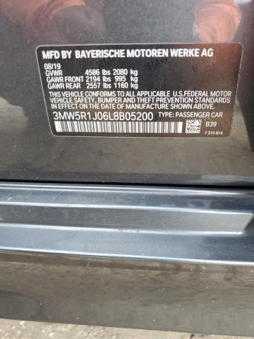 Photo 12 VIN: 3MW5R1J06L8B05200 - BMW 3 SERIES 