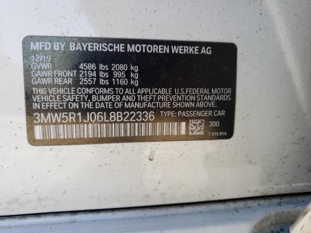 Photo 11 VIN: 3MW5R1J06L8B22336 - BMW 3 SERIES 