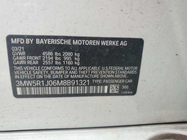 Photo 12 VIN: 3MW5R1J06M8B91321 - BMW 330I 