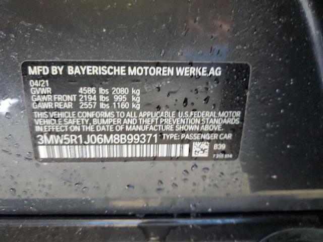 Photo 12 VIN: 3MW5R1J06M8B99371 - BMW 330I 