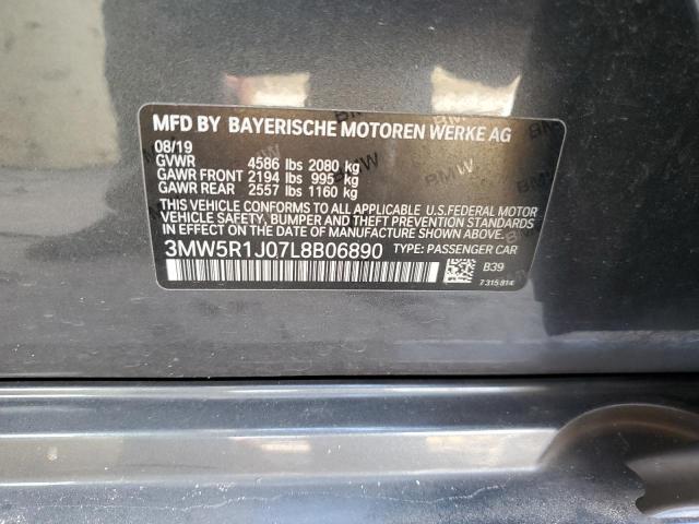 Photo 11 VIN: 3MW5R1J07L8B06890 - BMW 330I 