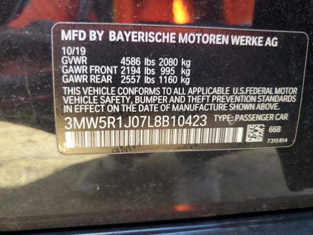 Photo 11 VIN: 3MW5R1J07L8B10423 - BMW 330I 