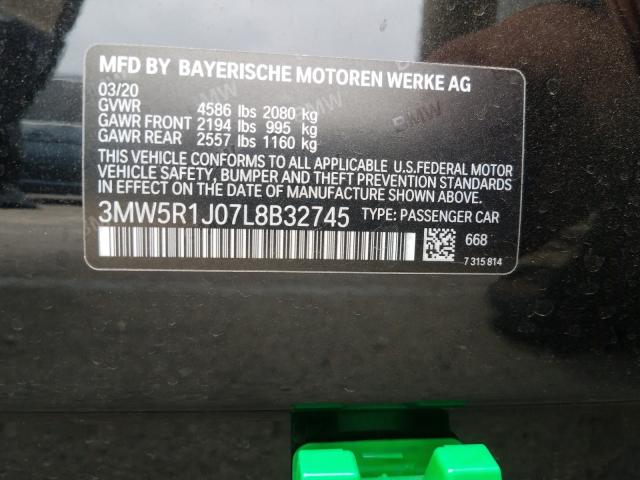 Photo 9 VIN: 3MW5R1J07L8B32745 - BMW 330I 