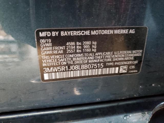 Photo 11 VIN: 3MW5R1J08L8B07515 - BMW 3 SERIES 