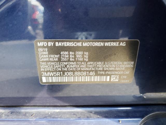 Photo 9 VIN: 3MW5R1J08L8B08146 - BMW 330I 