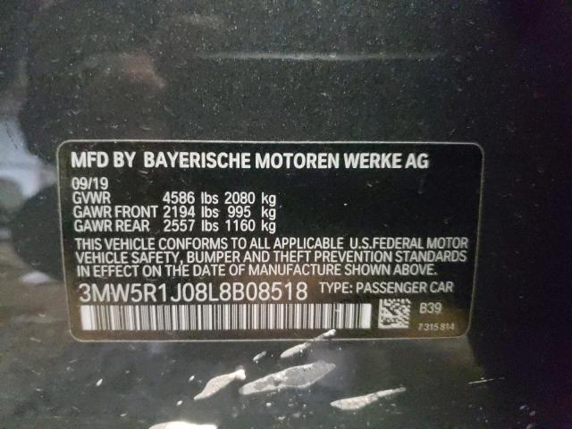 Photo 11 VIN: 3MW5R1J08L8B08518 - BMW 330I 