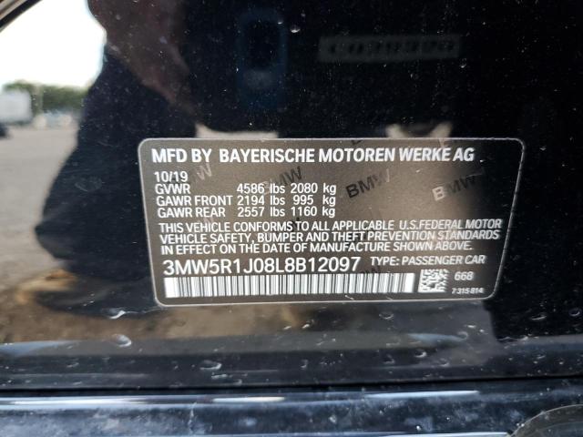 Photo 12 VIN: 3MW5R1J08L8B12097 - BMW 3 SERIES 