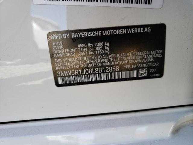 Photo 11 VIN: 3MW5R1J08L8B12858 - BMW 3 SERIES 