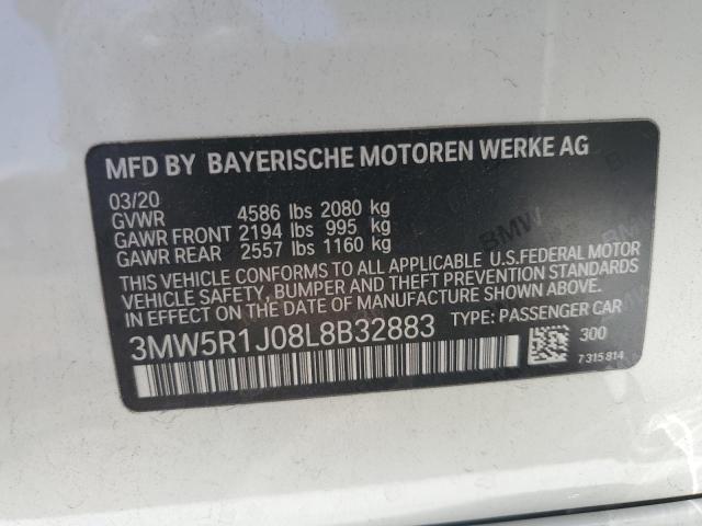 Photo 11 VIN: 3MW5R1J08L8B32883 - BMW 330I 