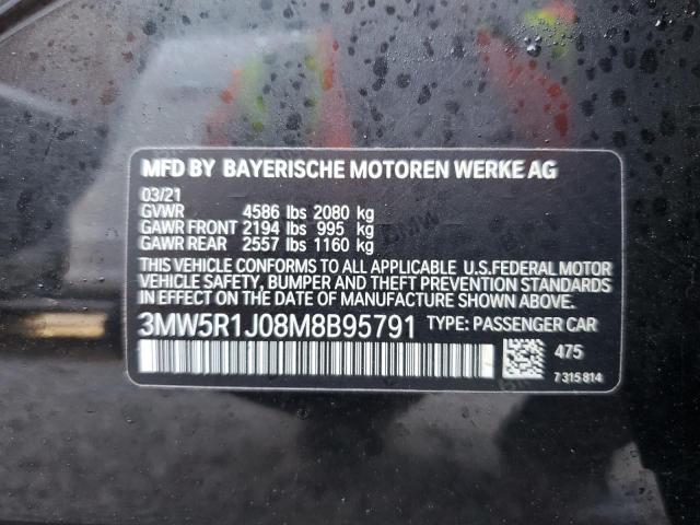 Photo 9 VIN: 3MW5R1J08M8B95791 - BMW 330I 