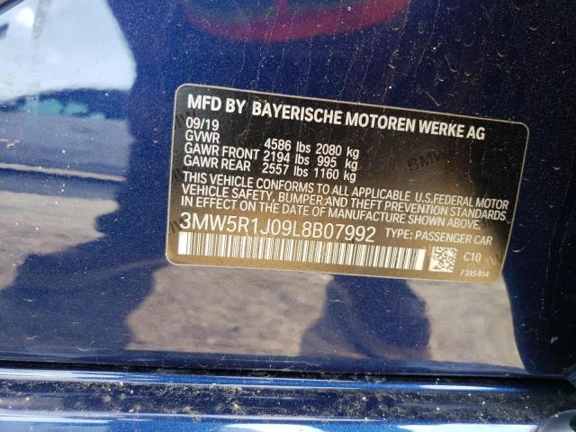 Photo 11 VIN: 3MW5R1J09L8B07992 - BMW 330I 