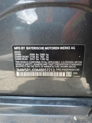 Photo 11 VIN: 3MW5R1J09M8B57213 - BMW 3 SERIES 