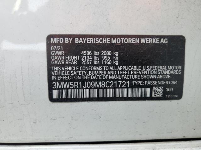 Photo 11 VIN: 3MW5R1J09M8C21721 - BMW 3 SERIES 