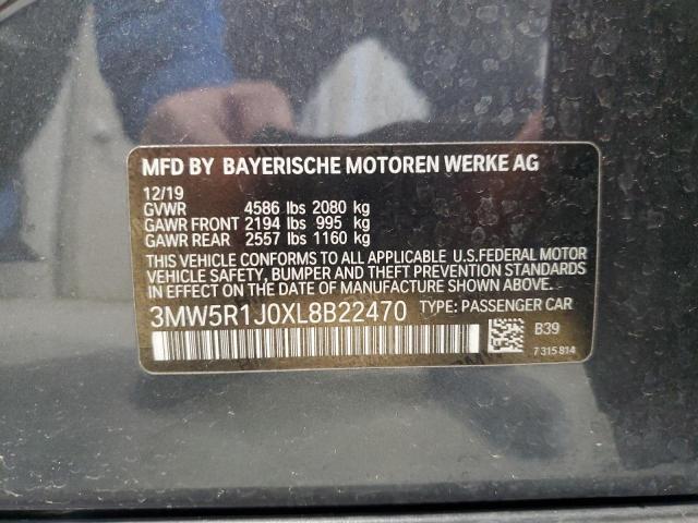 Photo 11 VIN: 3MW5R1J0XL8B22470 - BMW 330I 