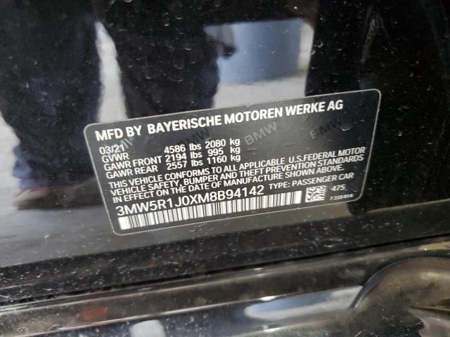 Photo 11 VIN: 3MW5R1J0XM8B94142 - BMW 330I 