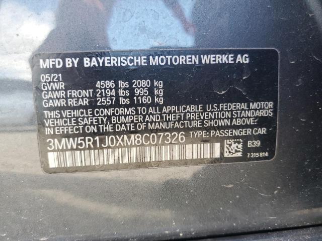 Photo 11 VIN: 3MW5R1J0XM8C07326 - BMW 330I 