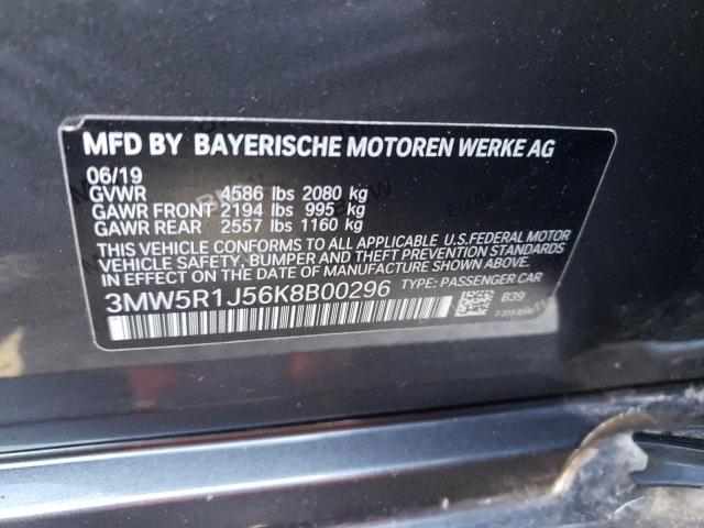 Photo 11 VIN: 3MW5R1J56K8B00296 - BMW 3 SERIES 