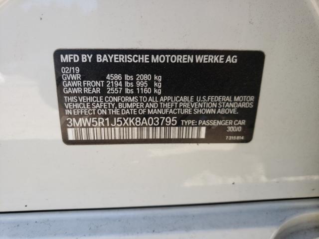 Photo 9 VIN: 3MW5R1J5XK8A03795 - BMW 330I 