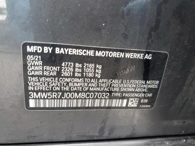 Photo 11 VIN: 3MW5R7J00M8C07032 - BMW 330XI 