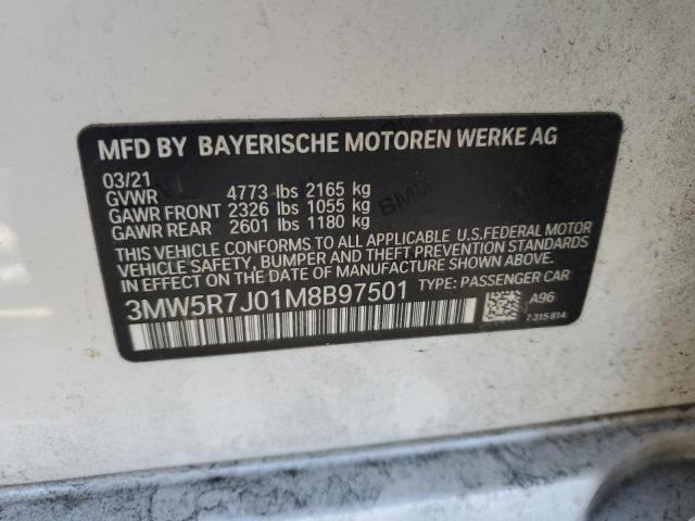 Photo 11 VIN: 3MW5R7J01M8B97501 - BMW 330XI 