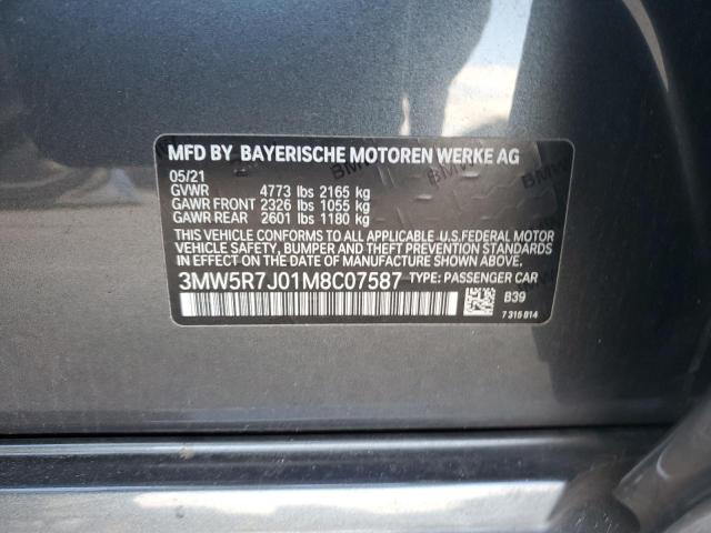 Photo 9 VIN: 3MW5R7J01M8C07587 - BMW 330XI 