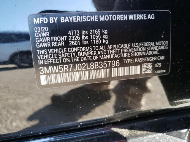 Photo 11 VIN: 3MW5R7J02L8B35796 - BMW 3 SERIES 